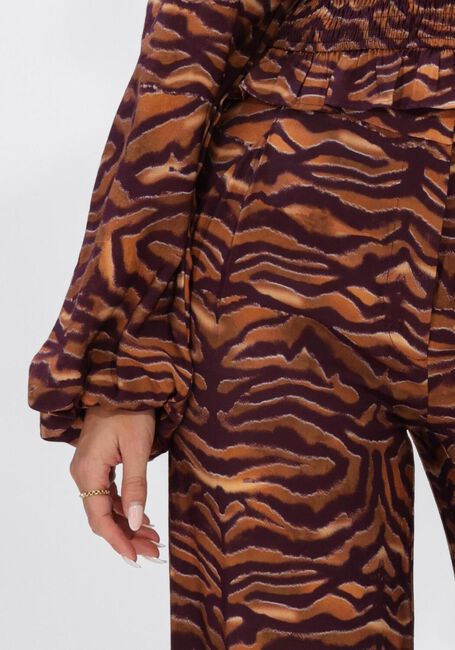 Bruine HARPER & YVE Wijde broek HOLLY-PA - large