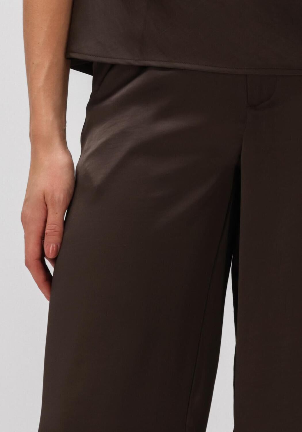 Bruine NOTRE-V Wijde broek NV-HELLA - large