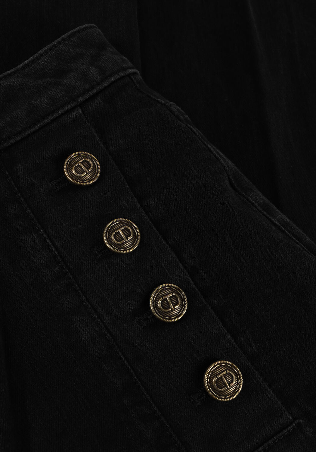 Grijze TWINSET MILANO Wide jeans 13484866-CPC - large