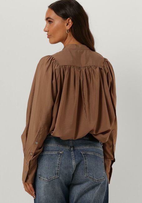 Bruine CO'COUTURE Blouses CALLUM VOLUME SHIRT - large