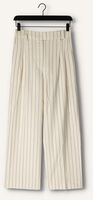 Gebroken wit SECOND FEMALE Pantalon SPIGATO TROUSERS Gebroken wit SECOND FEMALE Pantalon SPIGATO TROUSERS - medium
