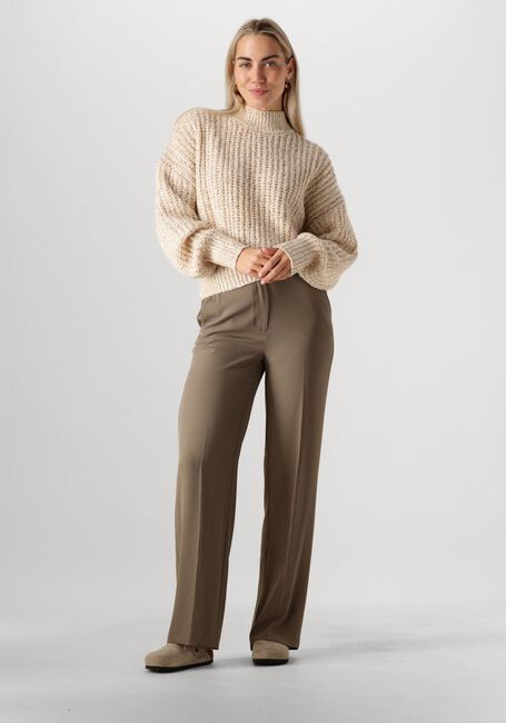 Bruine ANOTHER LABEL Pantalon DOORE PANTS - large