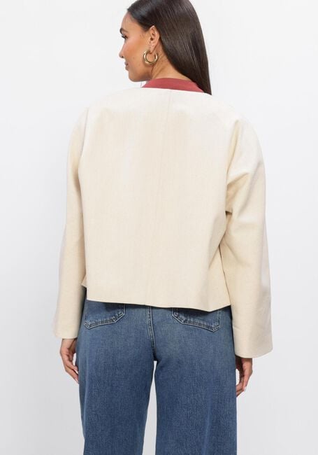 Beige PENN & INK Gewatteerde jas JACKET - large