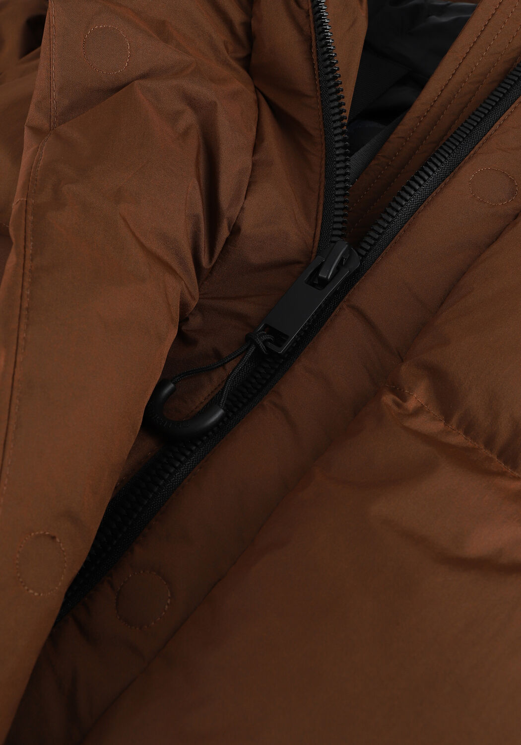 Bruine KRAKATAU Gewatteerde jas QW326 - large