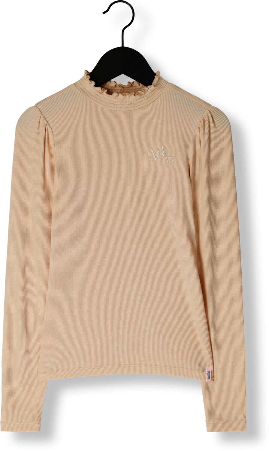 NONO Meisjes Tops & T-shirts Koss Rib Shirt Beige