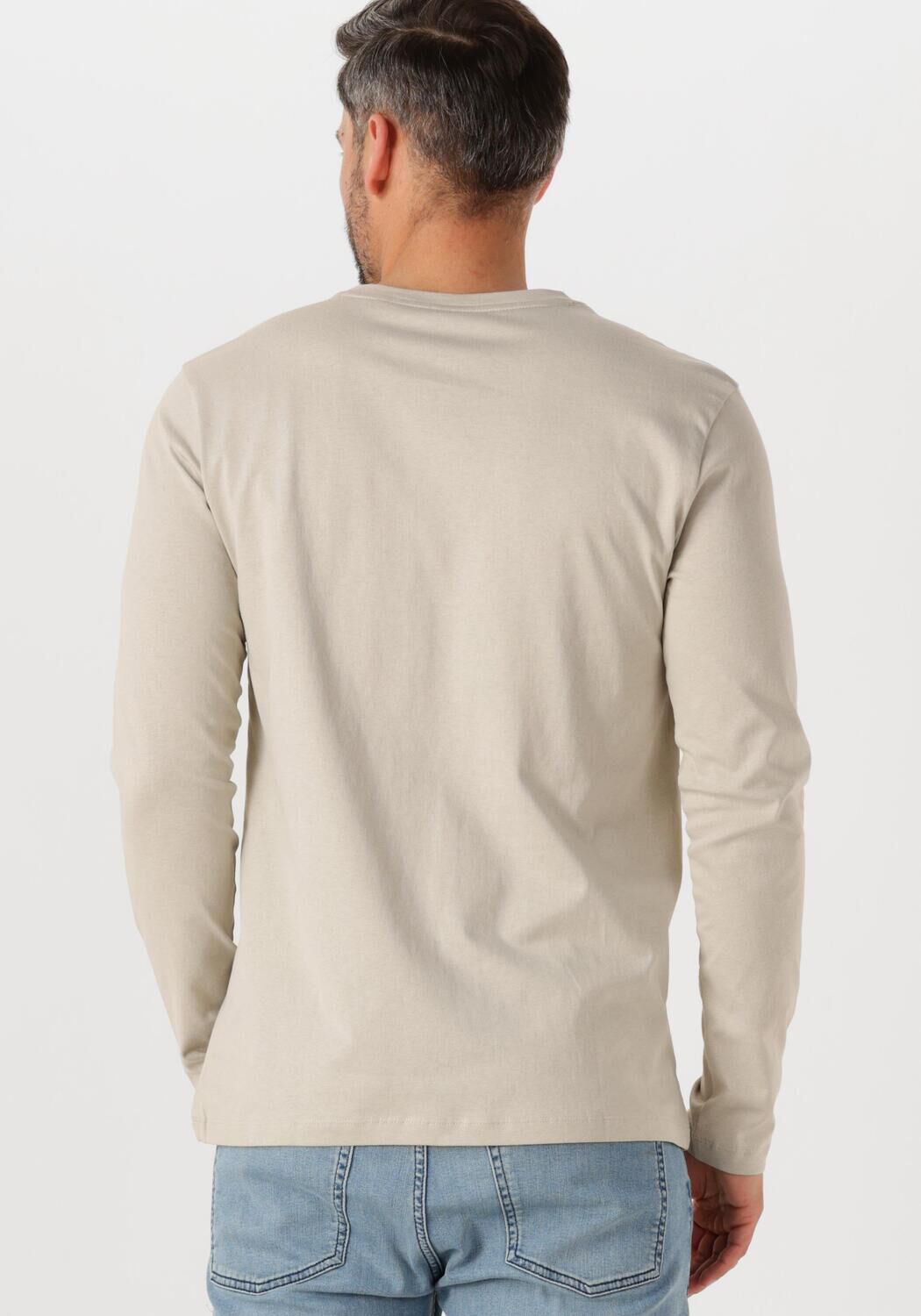 BOSS ORANGE Heren Polo's & T-shirts Tacks Beige