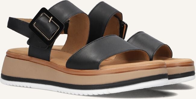 Zwarte GABOR Platte sandalen 744.4 Zwarte GABOR Platte sandalen 744.4 - large