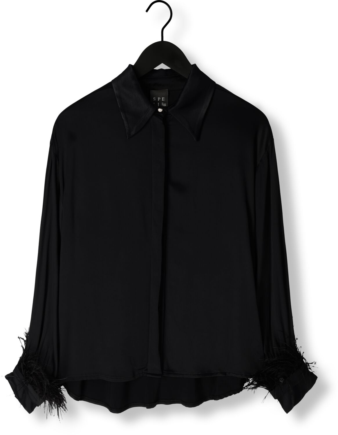 ACCESS Dames Blouses D44-7044-198 Zwart