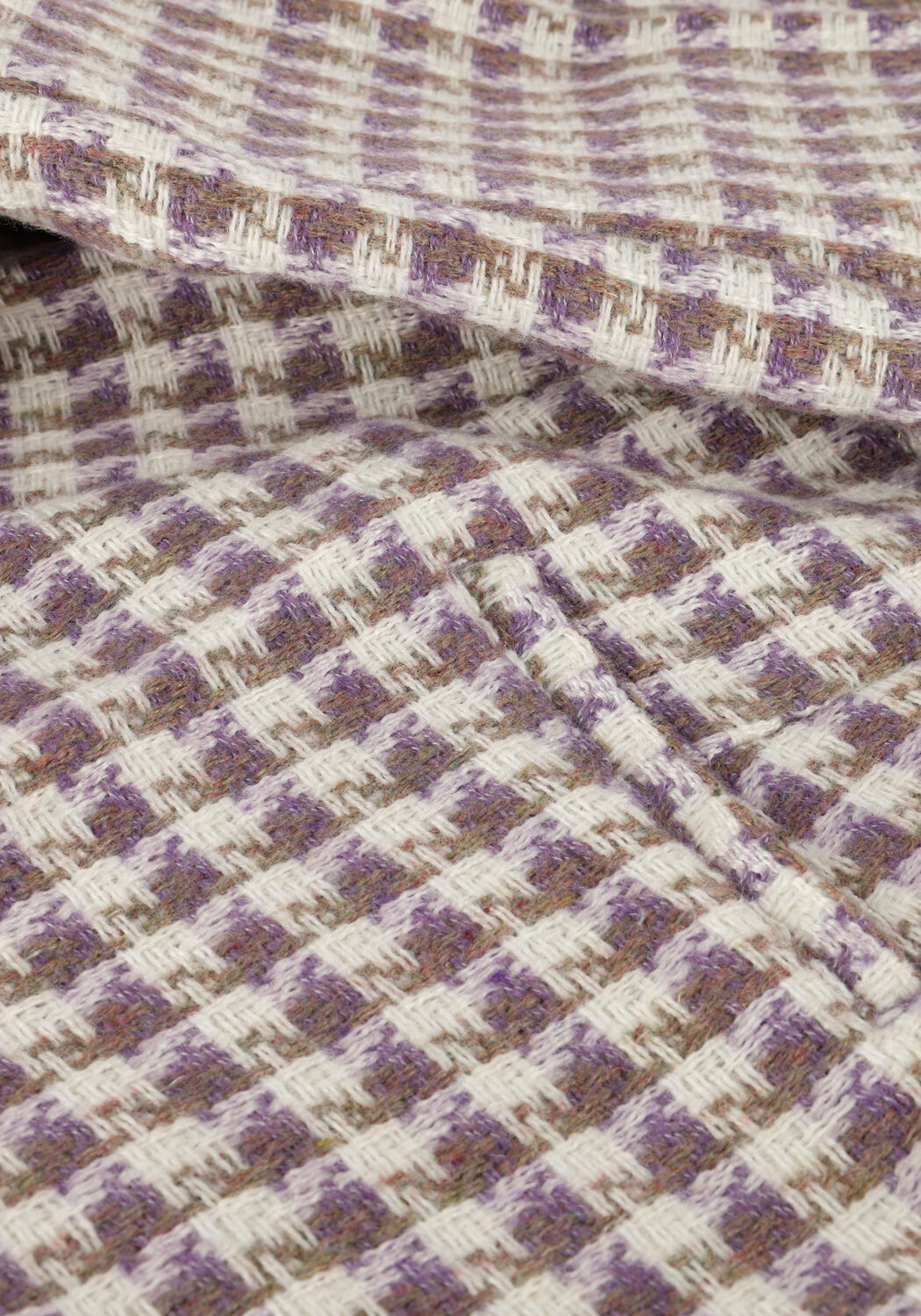 Paarse ANOTHER LABEL Flared broek EDEN PANTS - large