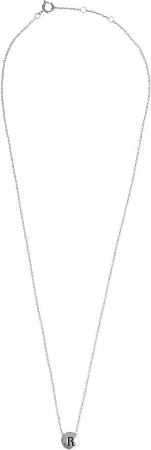 Zilverkleurig ATLITW STUDIO Kettingen CHARACTER NECKLACE LETTER SILV - large
