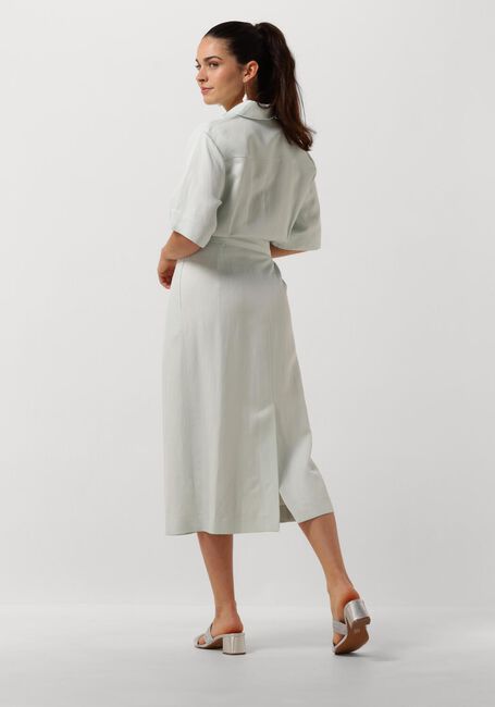 Blauwe VANILIA Midi jurk THE LAUREN - large