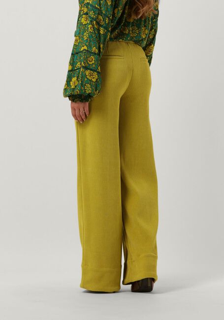Groene HARPER & YVE Wijde broek HOLLY-PA - large