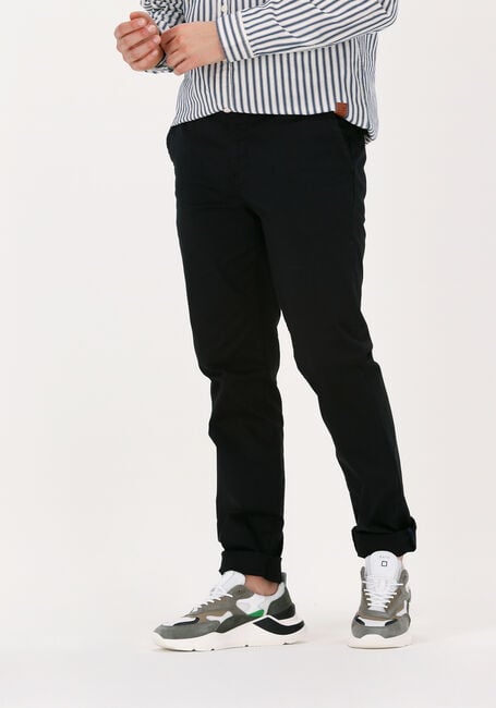 Zwarte SCOTCH & SODA Chino STUART REGULAR SLIM-FIT - large