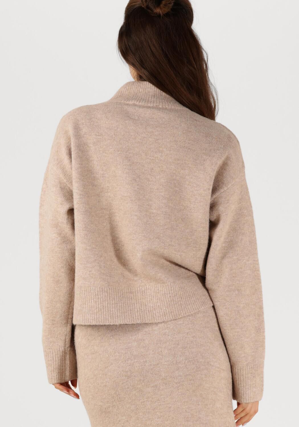 NEO NOIR Dames Truien & Vesten Paula Knit Blouse Beige