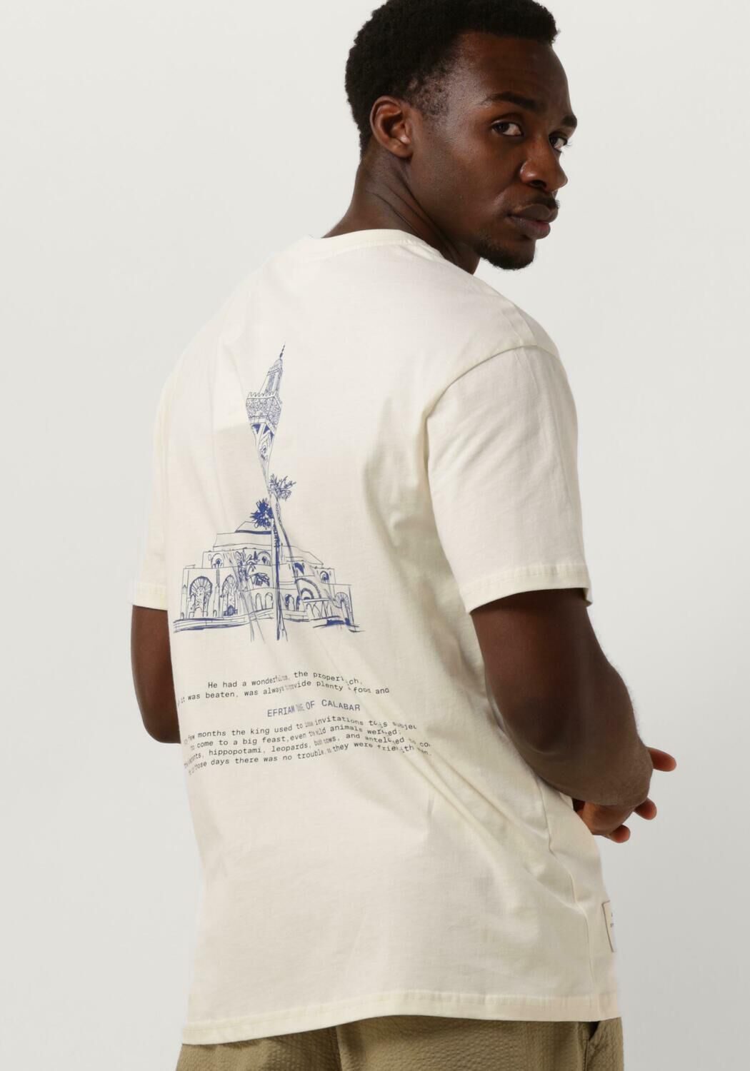 ANERKJENDT Heren Polo's & T-shirts Akkikki S s Marrakech2 Tee Gots Zand