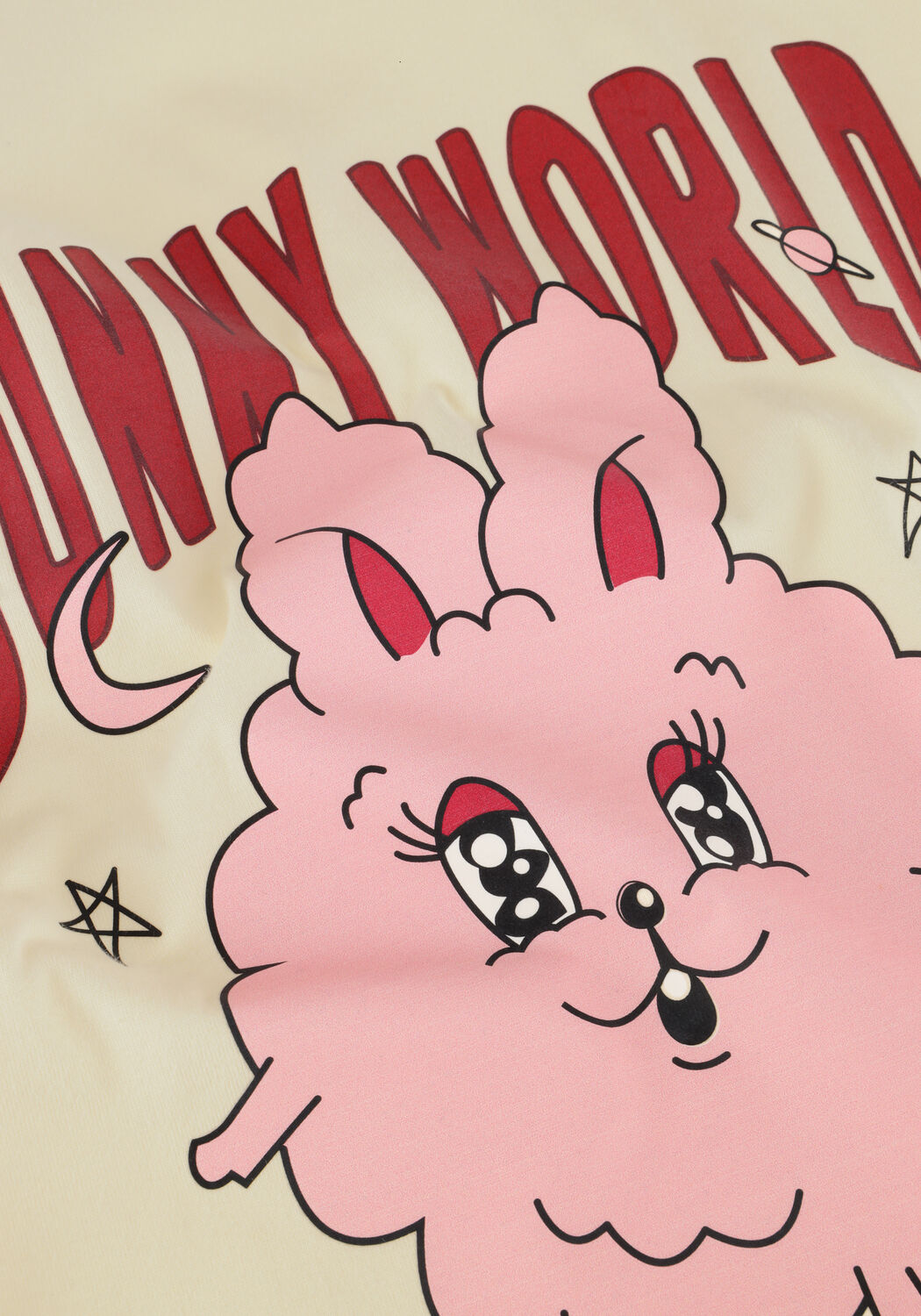 CALL ME FRANKIE Meisjes Tops & T-shirts Bunny World T-shirt Gebroken Wit