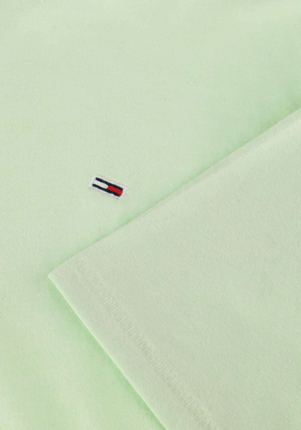 Groene TOMMY JEANS T-shirt TJM XSLIM JASPE C NECK - large