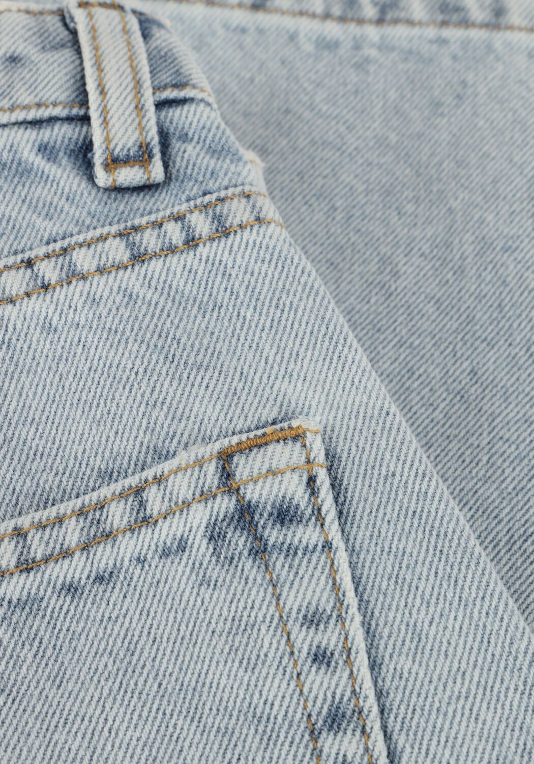 Blauwe EDITED Shorts ADDISON DENIM SHORTS - large