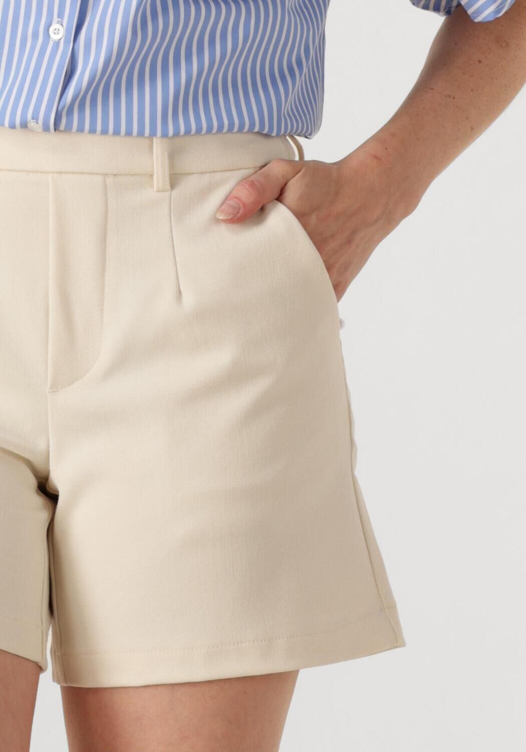 OBJECT Dames Broeken Objlisa Mw Re Shorts Beige