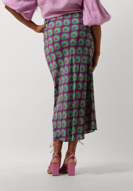 Paarse SISSEL EDELBO Midirok MADELLIN SKIRT - large