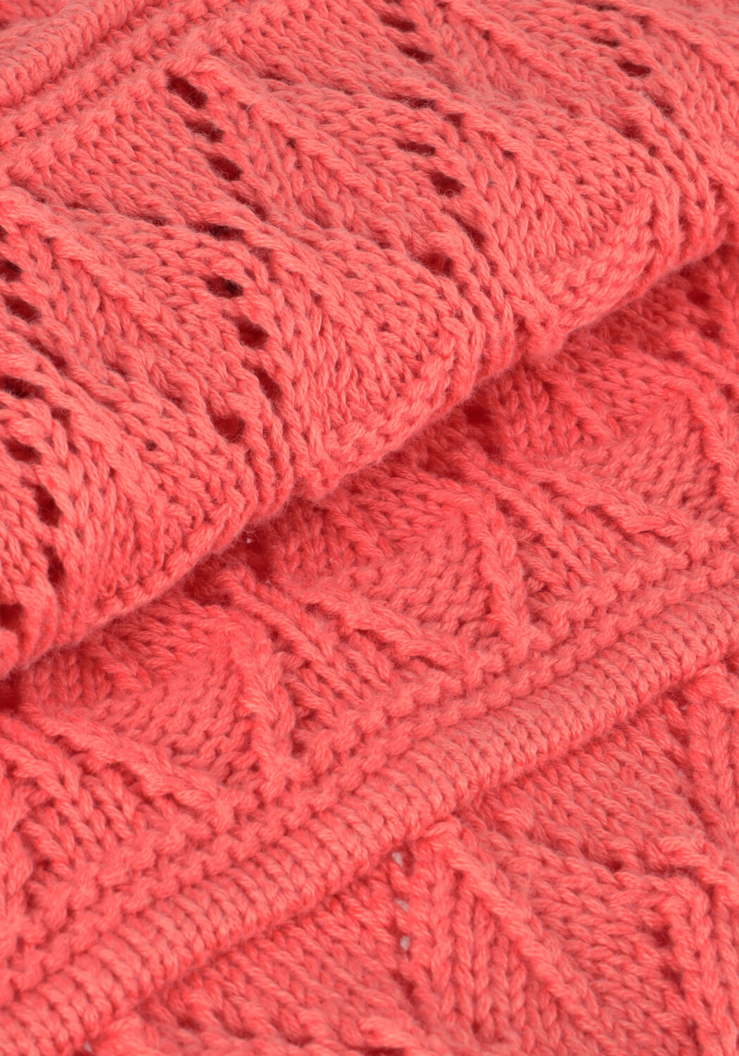 Oranje OBJECT Trui OBJLIVA L/S O-NECK KNIT PULLOVER - large