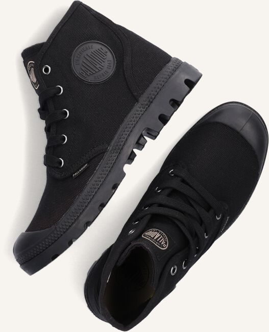 Zwarte PALLADIUM Veterboots WOMENS PAMPA HI Zwarte PALLADIUM Veterboots WOMENS PAMPA HI - large
