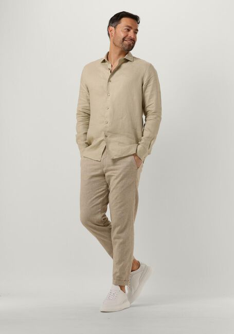 Zand DSTREZZED Casual overhemd JAGGER SHIRT LINEN Zand DSTREZZED Casual overhemd JAGGER SHIRT LINEN - large