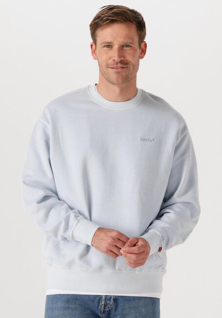 Lichtblauwe LEVI'S Trui AUTHENTIC CREW - large