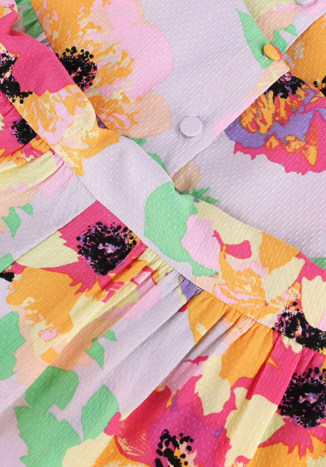 Multi Y.A.S. Mini jurk YASBOBO 3/4 DRESS S. - large