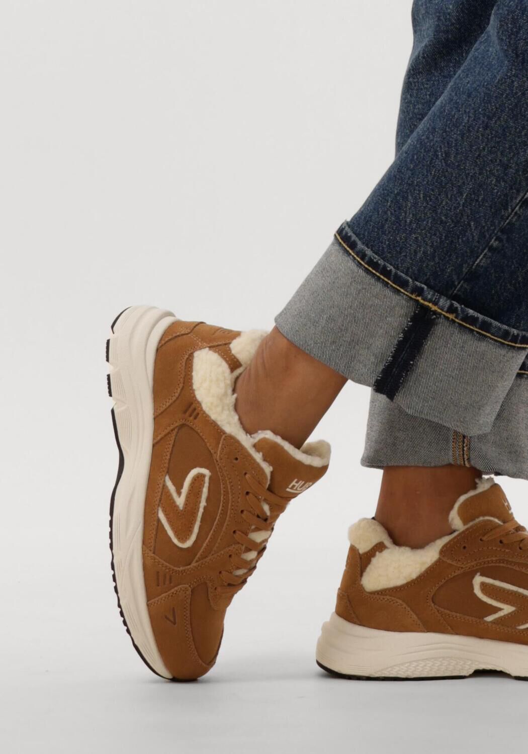 Cognac HUB Lage sneakers TARGET - large