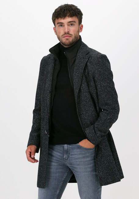 Grijze BOSS BLACK Mantel H-HYDE-BIB-214 10237592 01 - large