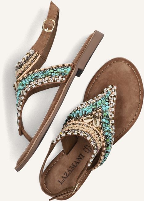 Taupe LAZAMANI Sandalen 75.293 Taupe LAZAMANI Sandalen 75.293 - large