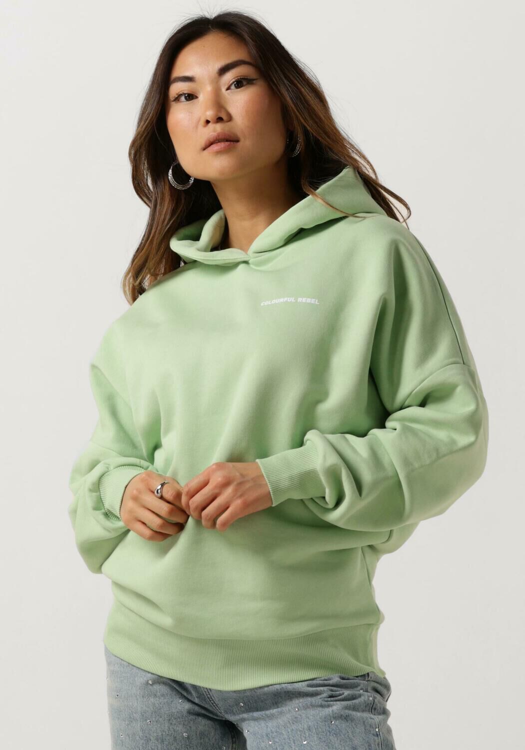 Colourful rebel hoodie dames hotsell