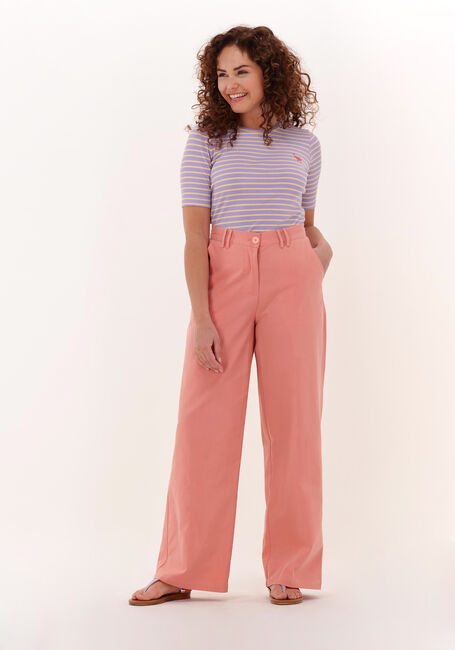 Oranje HUNKON Wijde broek ADDI TROUSERS - large