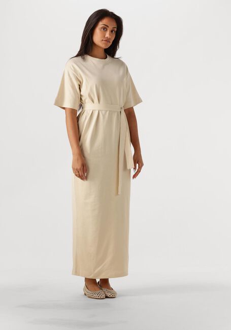 Beige SELECTED FEMME Maxi jurk SLFESSENTIAL SS POCKET ANKLE DRESS - large