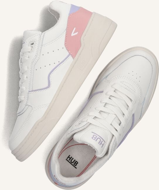 Witte HUB Lage sneakers MATCH Witte HUB Lage sneakers MATCH - large