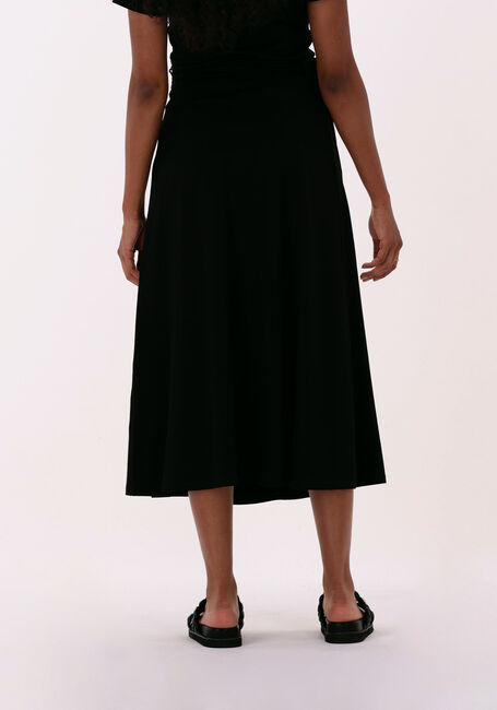 Zwarte JANSEN AMSTERDAM Midirok SKIRT WRAP - large