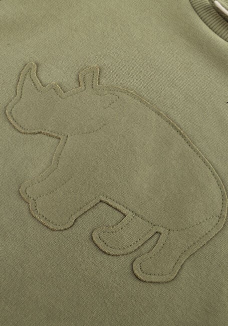 Olijf LIL' ATELIER Sweater NMMILONDON ROL LS LOOSE SWEAT LIL - large