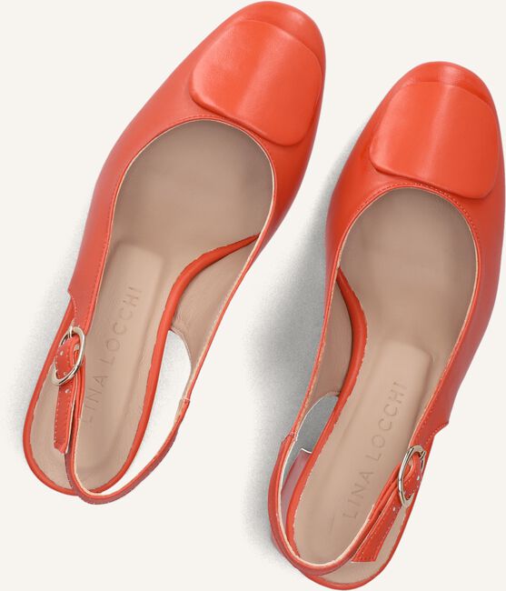 Rode LINA LOCCHI Slingbacks 010-150 Rode LINA LOCCHI Slingbacks 010-150 - large