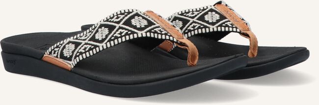 Zwarte REEF Teenslippers ORTHO WOVEN Zwarte REEF Teenslippers ORTHO WOVEN - large