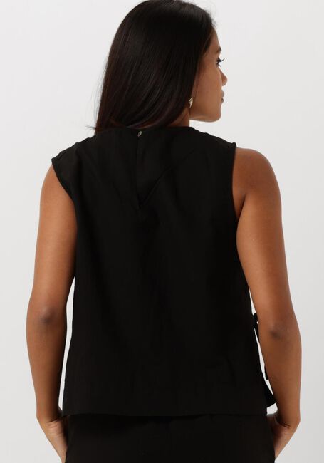 Zwarte NEO NOIR Top SVETLANA LINEN TOP - large