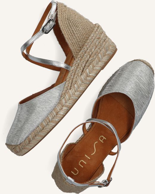 Zilveren UNISA Espadrilles CAUDE Zilveren UNISA Espadrilles CAUDE - large