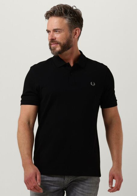 Zwarte FRED PERRY Polo PLAIN FRED PERRY SHIRT - large
