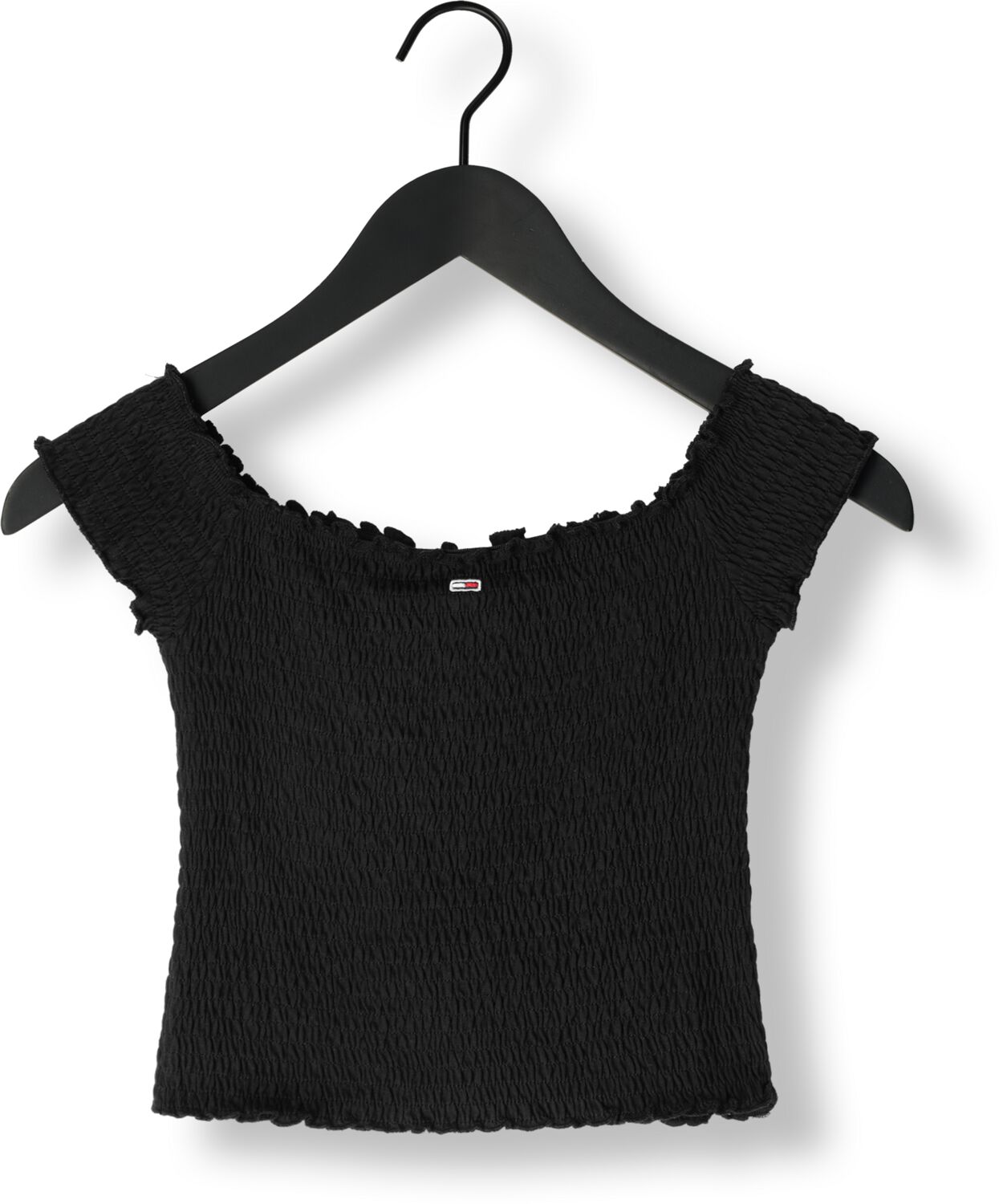 TOMMY JEANS Dames Tops & T-shirts Tjw Crp Smock Top Zwart