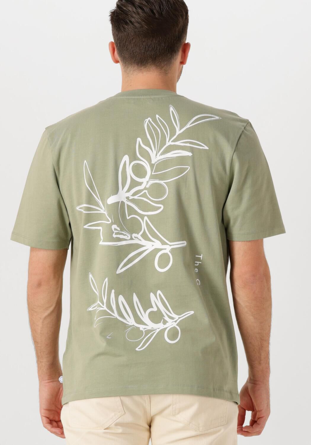 THE GOODPEOPLE Heren Polo's & T-shirts Tex Groen