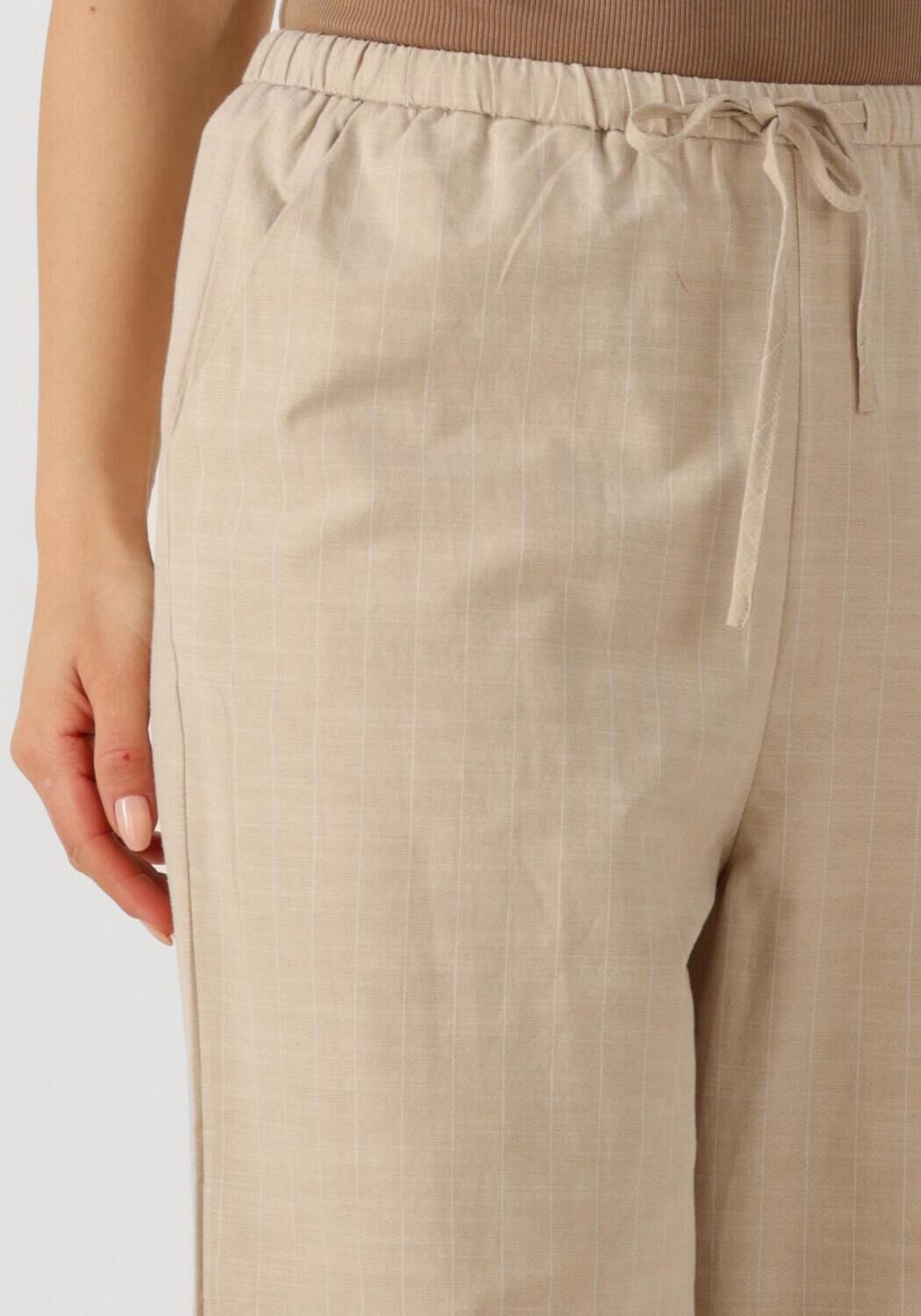 NEO NOIR Dames Broeken Heifa Stripe Pants Beige