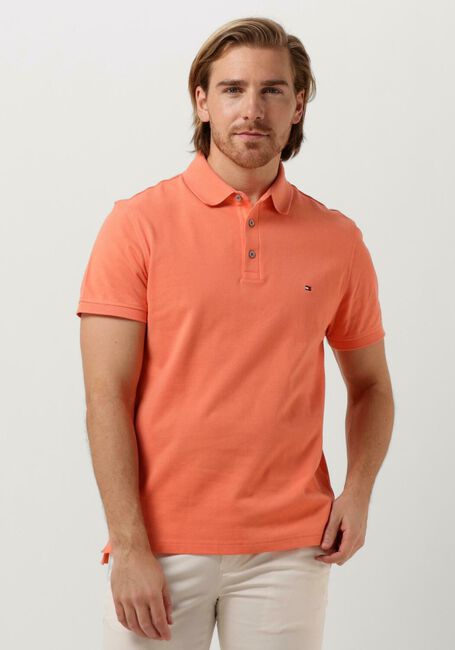 Perzik TOMMY HILFIGER Polo 1985 SLIM POLO - large