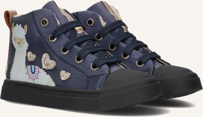 Blauwe SHOESME Hoge sneaker SH23W020 Blauwe SHOESME Hoge sneaker SH23W020 - large