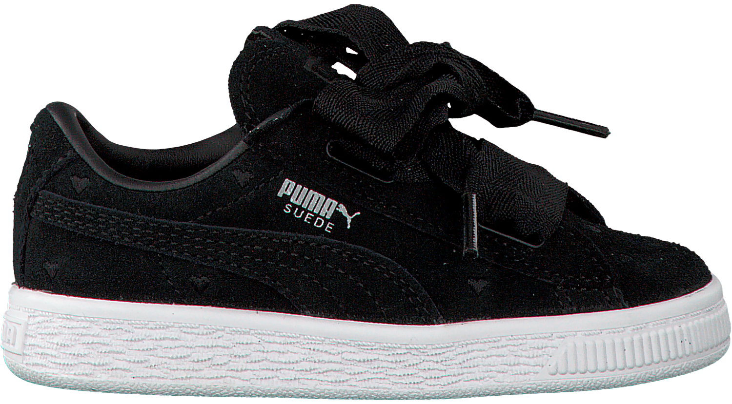 Zwarte PUMA Sneakers SUEDE HEART VALENTINE IN | Omoda