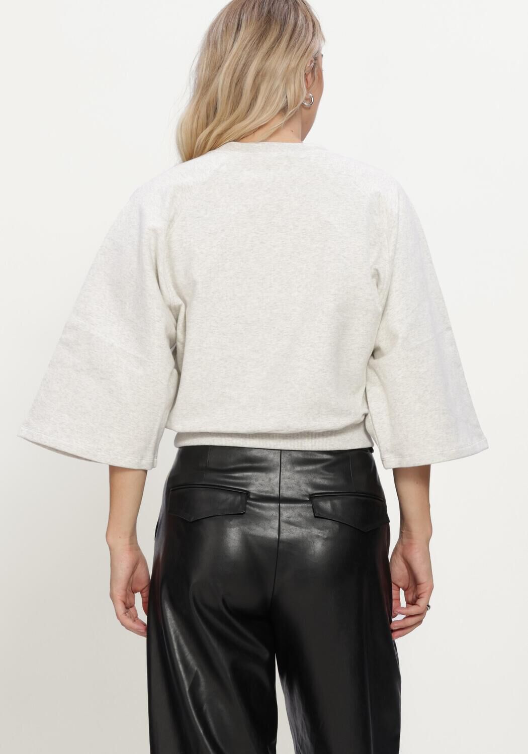 Grijze RUBY TUESDAY Truien/vesten CIMEAU WIDE SLEEVE SWEAT - large